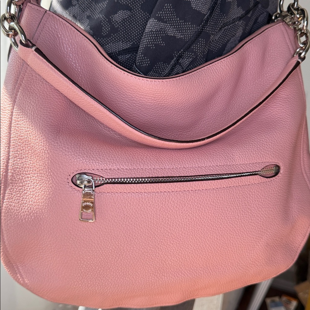 Coach Pink Leather Crossbody Bag